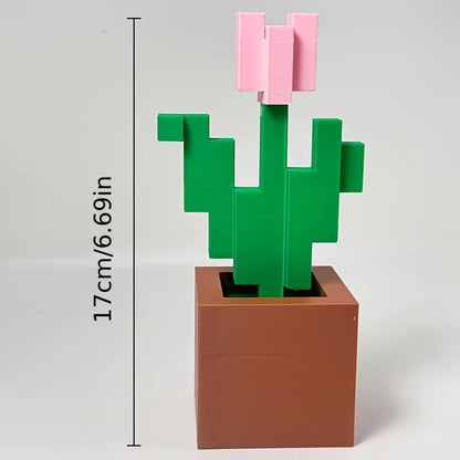 Minecraft 3D Flower Blocks