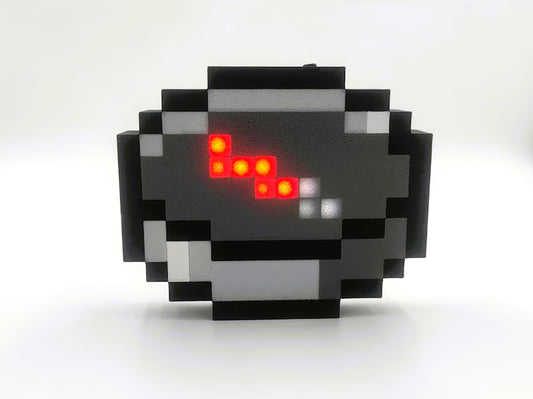 Minecraft LED Compass Keychain